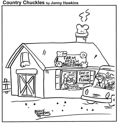 Country Chuckles by Jonny Hawkins