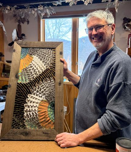 Ocellated turkey art