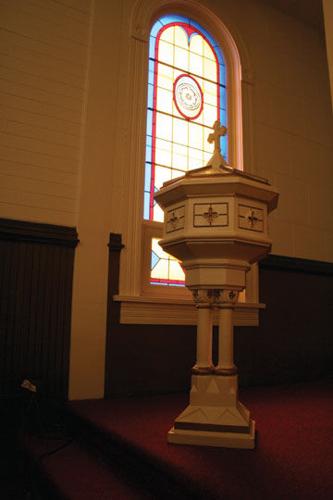 baptismal font