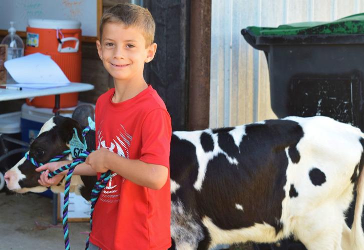 Aiden Hodge walking calf