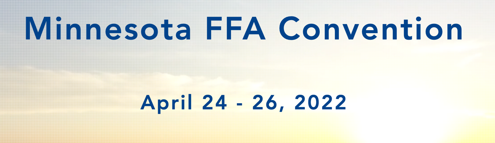 Minnesota FFA Convention offered in person April 2426!