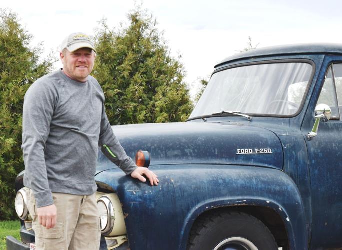 Jason Ihm and 1953 F250 truck