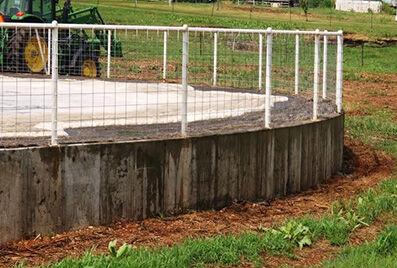 Full manure storage