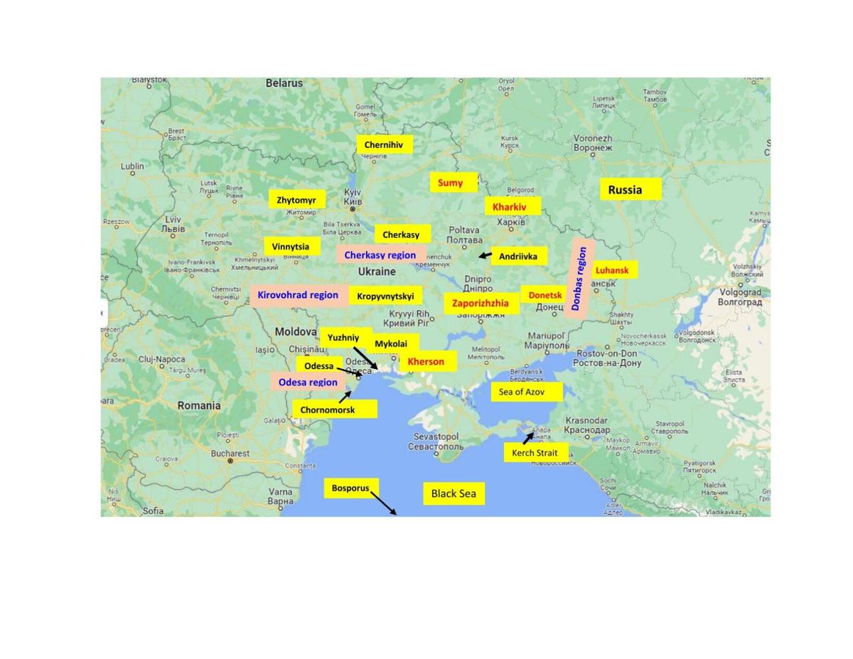 Ukraine map