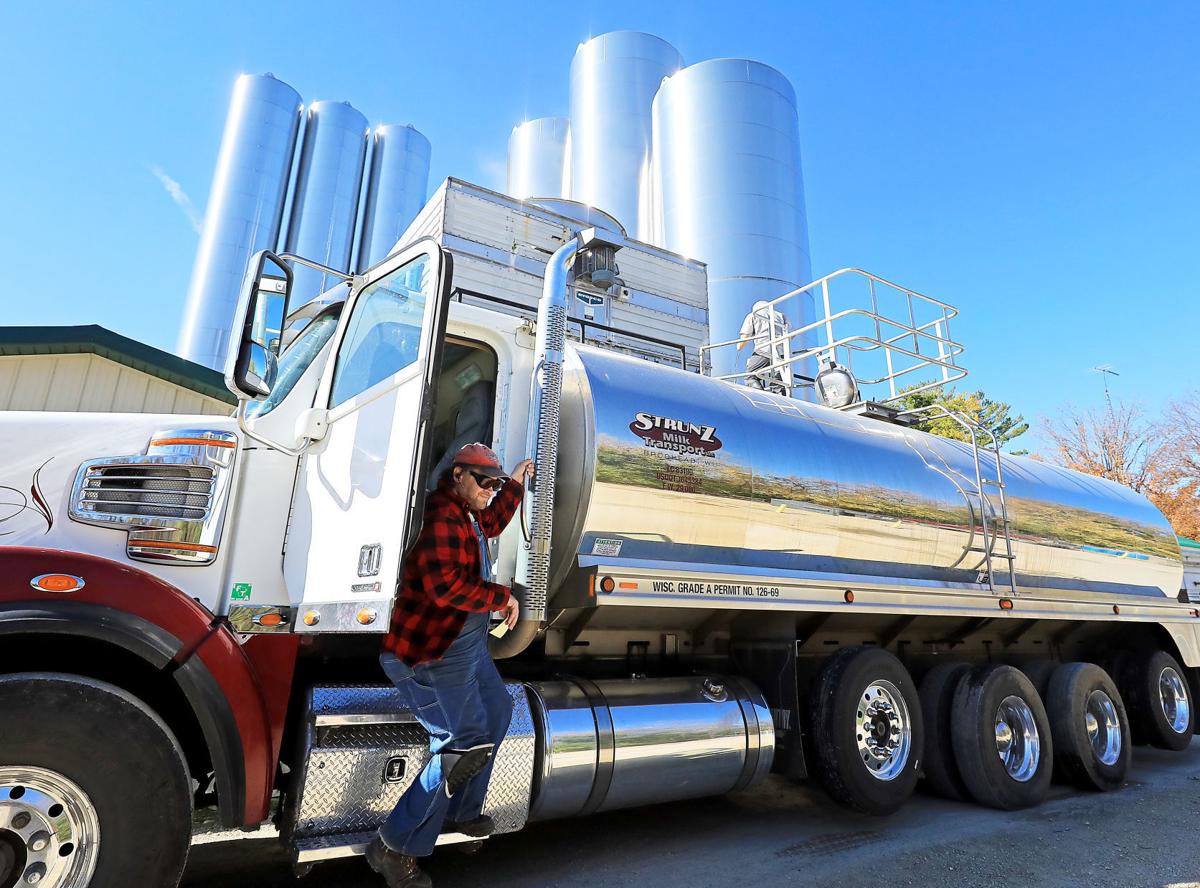 Milk tanker