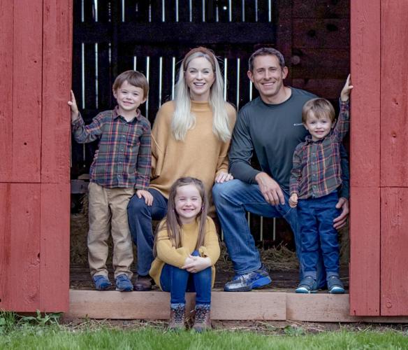 Jack, 6, Jaclyn, Jacob, Jett, 4, and in front, Jorien, 8