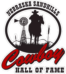 Nebraska Sandhills Cowboy Hall of Fame logo