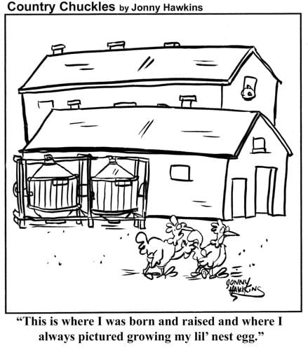 Country Chuckles by Jonny Hawkins