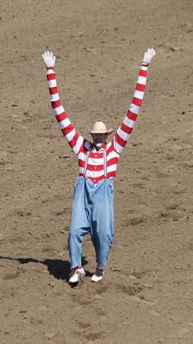 Crash Cooper  rodeo clowns