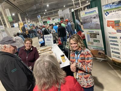 Jaclyn at NE Ag Expo