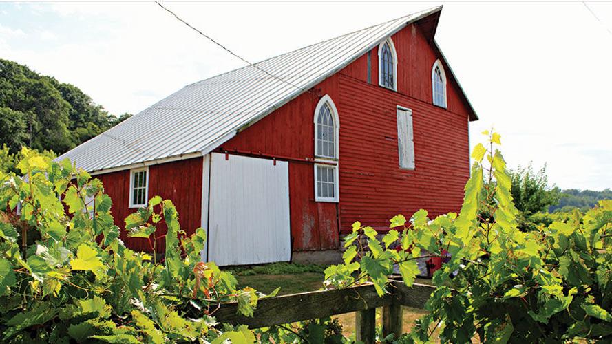 Galena winery barn