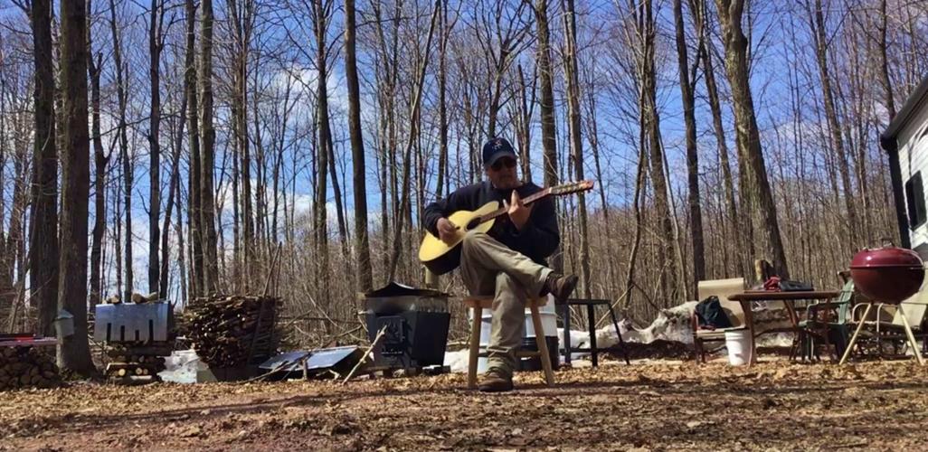 Greg Galbraith playing guitar