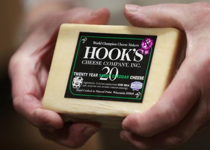 The 20-year cheddar from Hook's Cheese