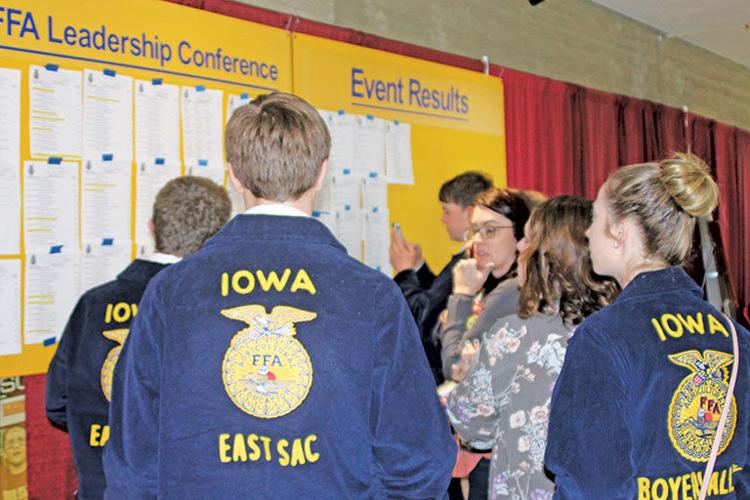 Students surround results