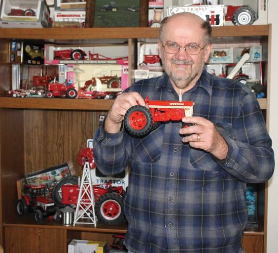 Gary Asay’s collection of toy tractors