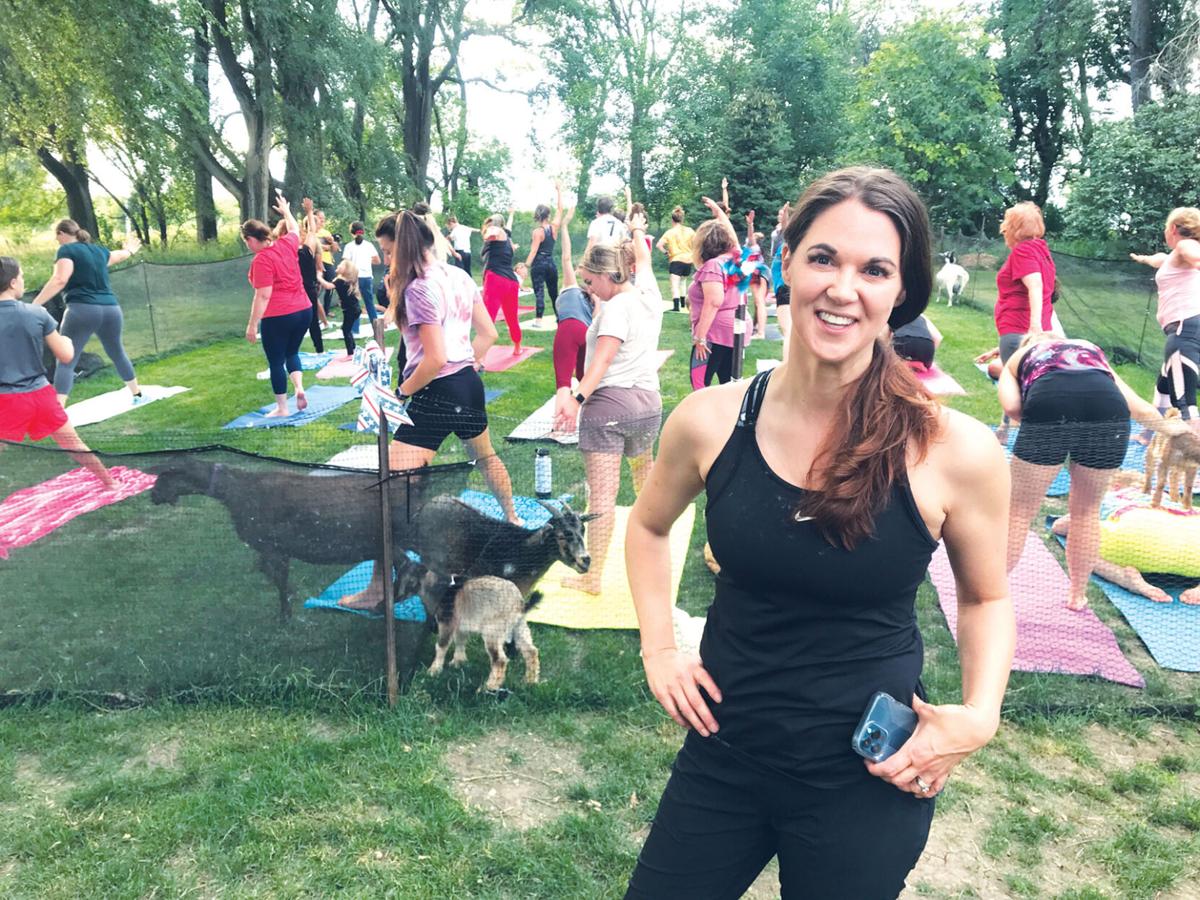 The Latest Fitness Craze Makes It To The Bluegrass StateGoat Yoga! -  Fabulous In Fayette