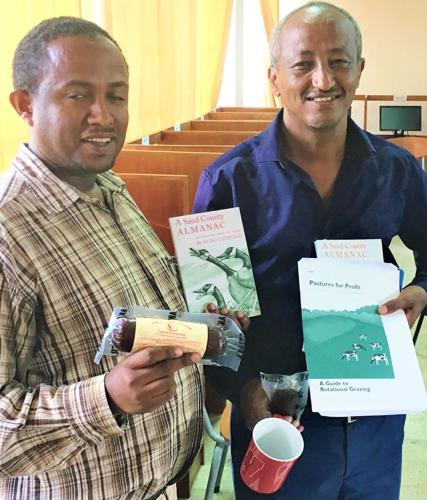 Ethiopian instructors receive gifts from Wisconsin