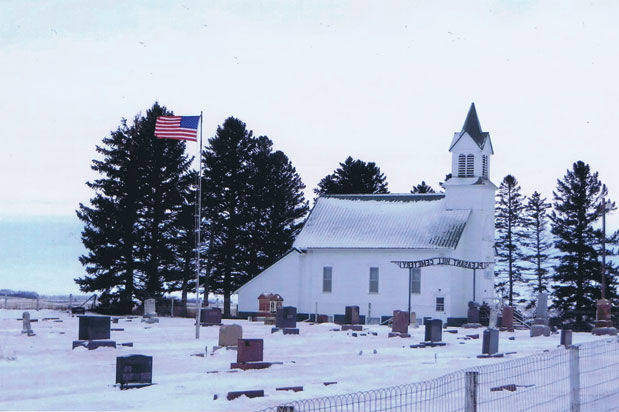 Pleasant Hill chapel and cemetery