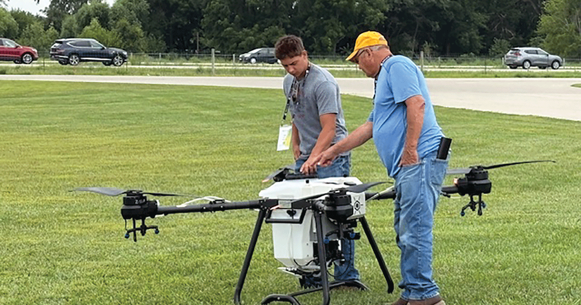 Autonomous spray gear stirs up attention