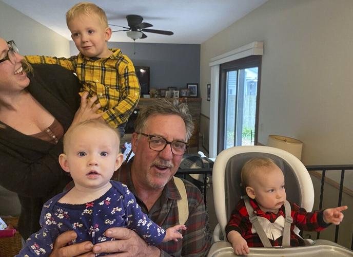 Greg Galbraith and grandchildren