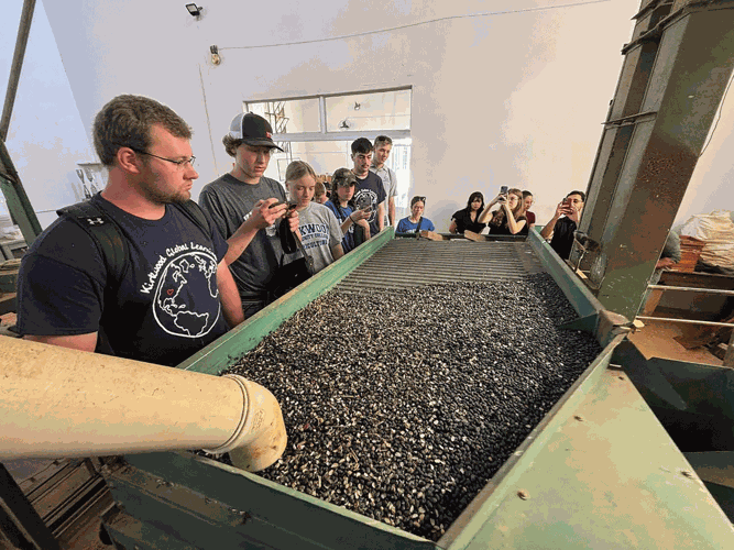 college kids to brazil