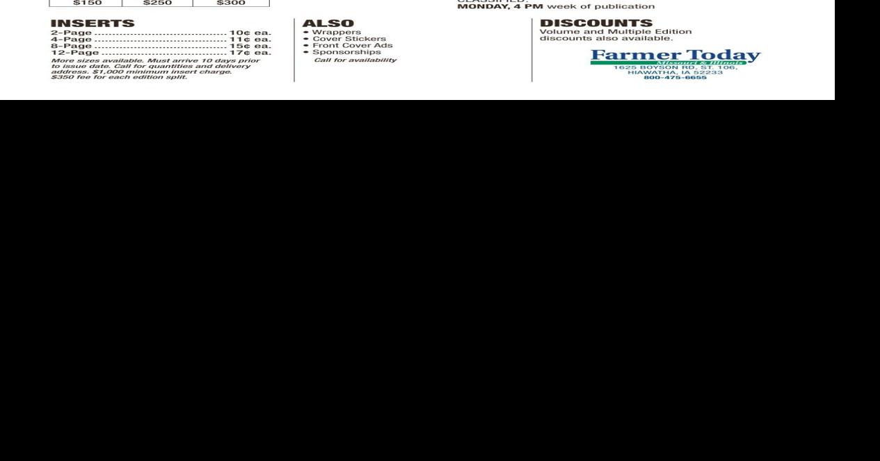 Display & Classified Rates