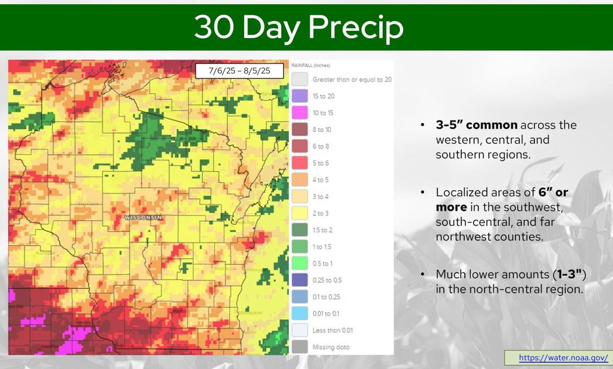 30 day precipitation