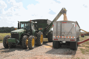 tractor and semi