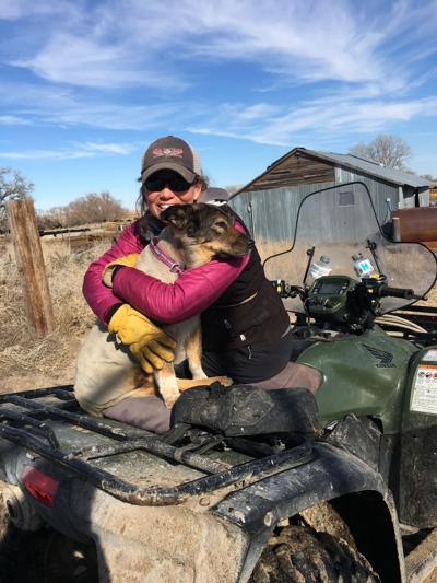 Jaclyn Wilson and Jazz on ATV