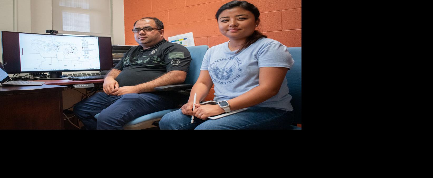 Raju Pokharel and Ichchha Thapa