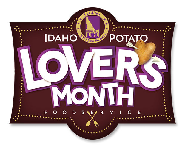 potato lover's month logo