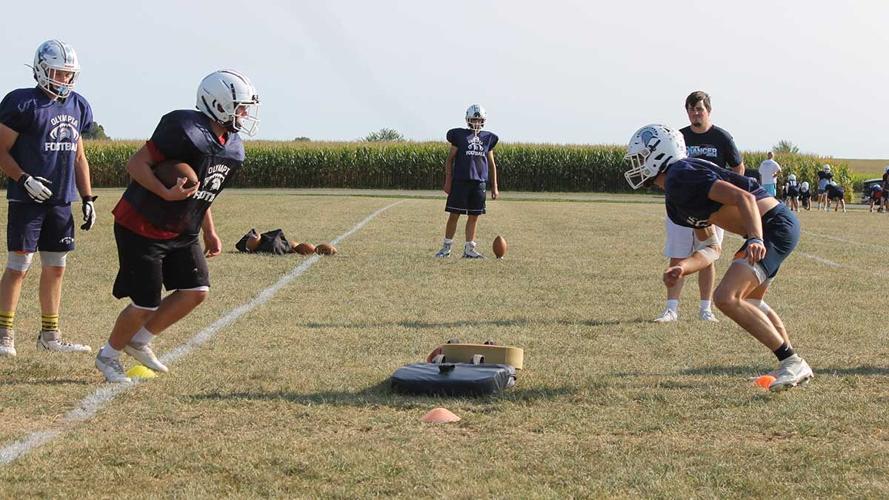 football practice