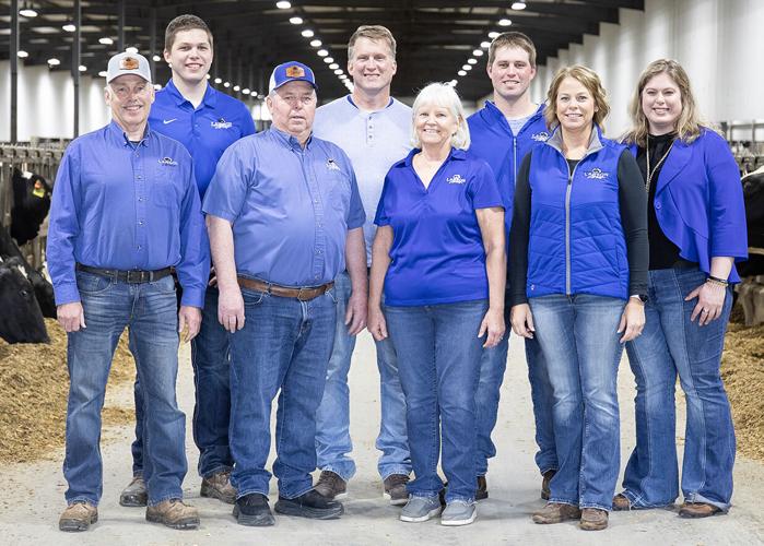 Larson Acres family portrait