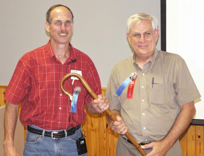 Thomas receives shepherd's crook