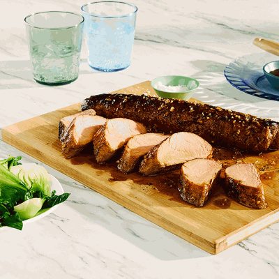Air Fryer Honey Garlic Pork Tenderloin