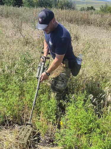 Ryan Hendrickson working