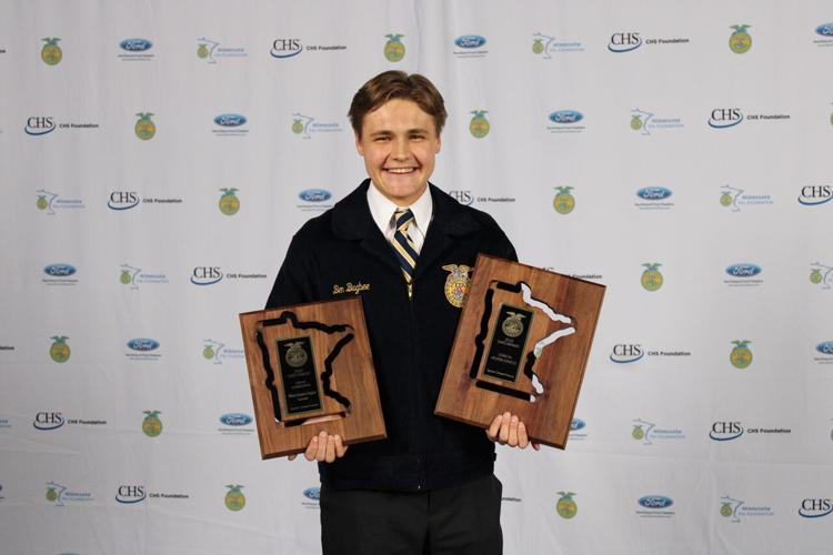 Star in Agribusiness is William Bugbee of Paynesville FFA
