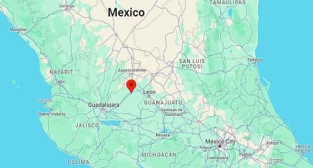 San Juan de los Lagos is located in the state of Jalisco in west-central Mexico.