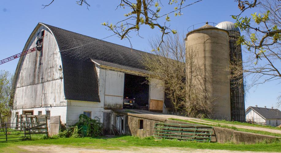 Barn and silo