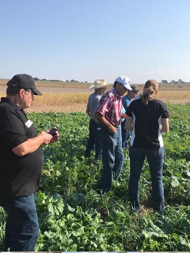NRCS team Obermeyer farm 2017