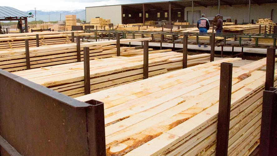 Lumber yard photo