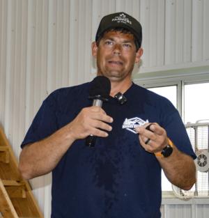 LeeAnne Bulman/For AgriView Eric Heins of Altura, Minnesota uses his data to make decisions about profitablitiy of various crops and grazing.