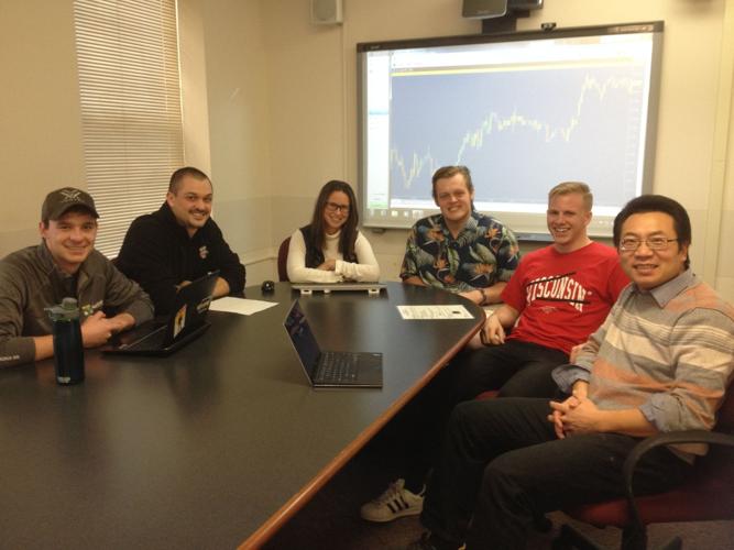 UW-Madison participants in the 2016 CME Group Trading Challenge