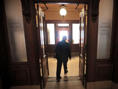 Ray Cross in the State Capitol