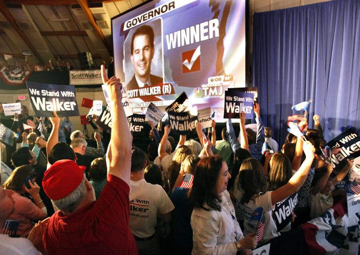 Scott Walker wins the June 2012 recall election