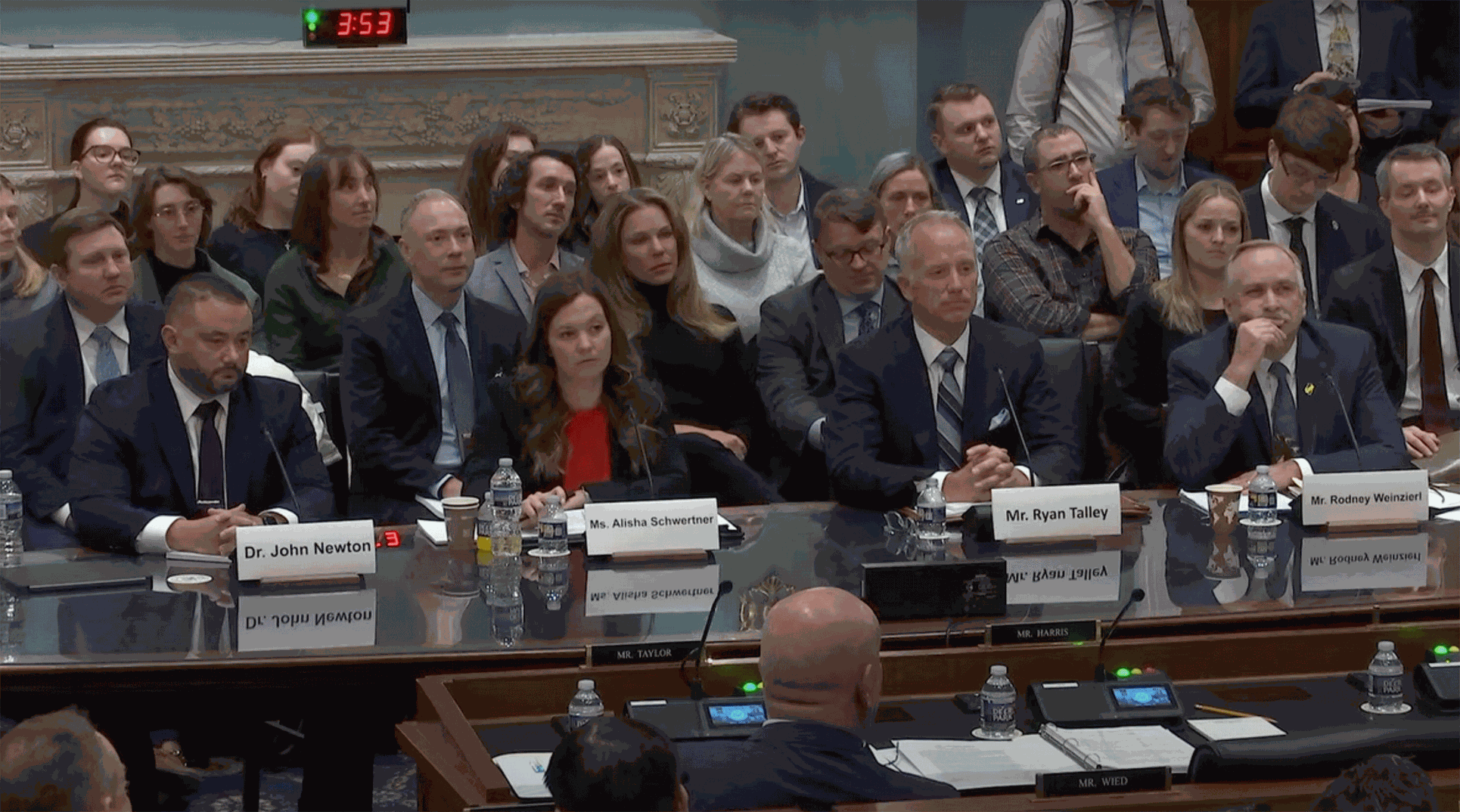 Witnesses at a House Committee on Agriculture hearing