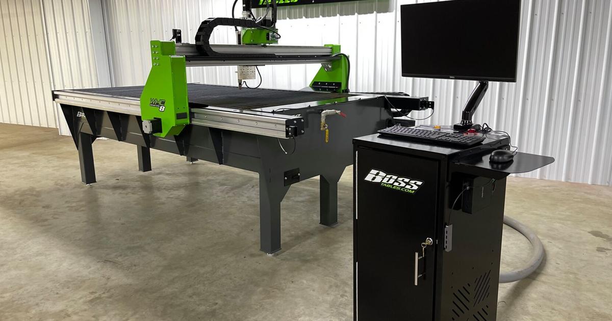 Like a boss: Iowa CNC table manufacturer focuses on simplicity, cost