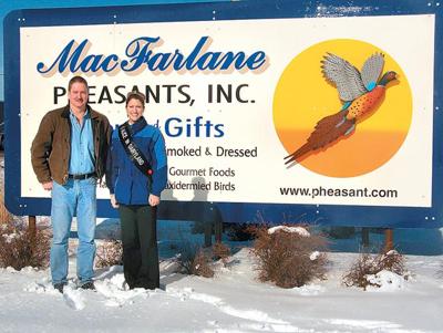 MacFarlane Raises Fabulous Pheasant 