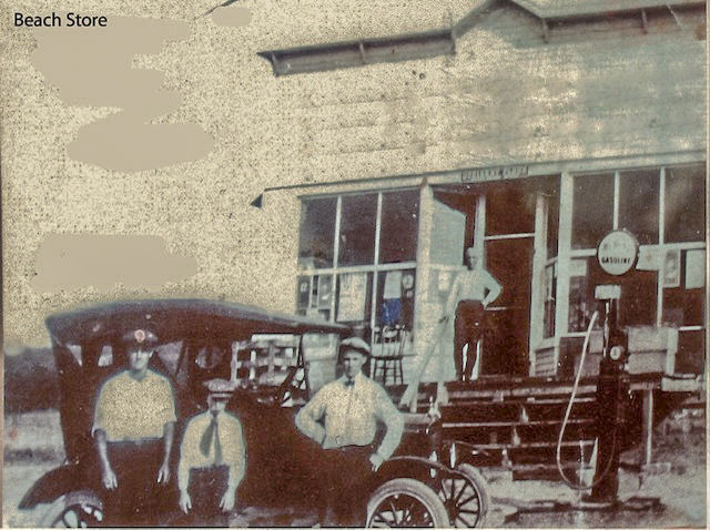 Beach Store in 1920s