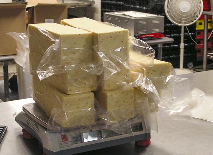 Cheese blocks